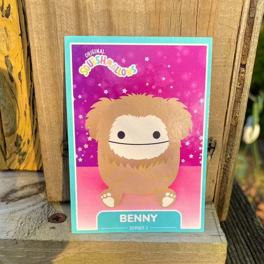 Squishmallows Trading Card Benny Series 1
